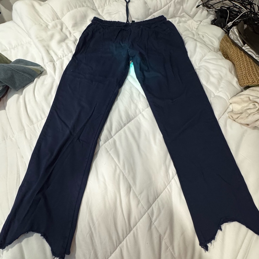 Venti6 Navy Blue Women's Pants